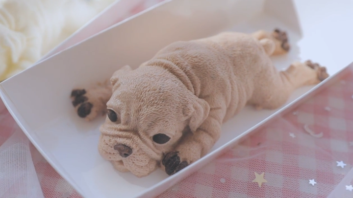 学习制作小奶狗慕斯蛋糕